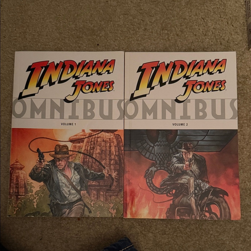 Indiana Jones Omnibus Volume 1 and 2